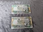 First Trust Bank Notes £100 X 2 Years 1994 and 1998 AA ,A Serial Numbers