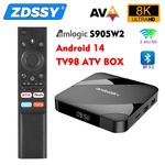 8K Android TV Box 2GB/4GB 16GB/64GB Dual WiFi BT5.0 Media Player Set Top Box