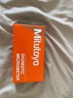 Mitutoyo 293-821-30 Digital Micrometer, Range 0-25mm, Resolution 0.001mm MDC