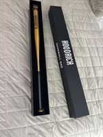 Rare Hoodrich Prototype Baseball Bat Black And Gold  With Ball Only 100 Made 
