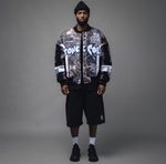 New OFFICIAL WWE COMPLEX Wrestling STONE COLD Bomber Jacket SZ M CAMO REAL TREE