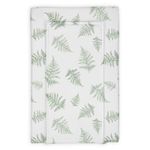 Baby Changing Mat – Fern Watercolour Design  Padded Waterproof Soft & Wipe-Clean