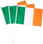 1 -1000 Ireland Flag Small Handheld Waving St. Patrick's Day Party Wholesale 