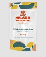 Premium Wildcrafted Raw Dried Sea Moss 10 x 250g Nelson Wholefoods, Saint Lucia.