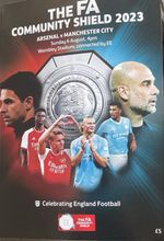 Arsenal v Manchester City FA Community Shield 2023 Programme Please see descript