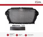 Grill For Audi A3 8V 2012-16 Black Honeycomb Debadged Sports RS Style Grill