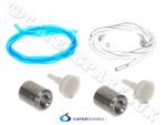 DETERGENT & RINSE AID DEAD WEIGHTS FOR  DISHWASHER CHEMICALS CLEAR / BLUE PIPES