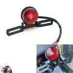 Number License Plate Tail Brake Stop Tail Rear Light Universal Motorcycle lamp