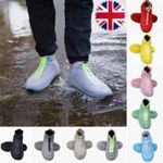 Anti Slip Silicone Overshoes Rain Waterproof Shoe Boot Cover Protector with Zip