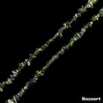 90cts Green Tourmaline - Plain small Nuggets (2x1-8x2mm) 85cm