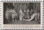 C5848) Viscount Ednam Wedding St Margaret's Westminster   - 1919 Cutting