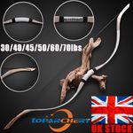 Archery Traditional Recurve Bow Mongolian Cowhide Horsebow 30-70lbs Hunting