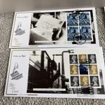 Set Of 4 Prestige Panels Letters By Night On FDCovers 2004 Inc Empty Booklet