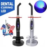 Dental Wireless Cordless LED Cure Curing Light Lamp 2000mw 5W Tool Resin Cure