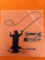 FLY FISHING / CAR DECAL  WINDOW STICKER FLY   FISHING STICKER WADING