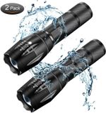 2X High Powered Torch 99000000lm Super Bright LED Flashlight Military Work Light