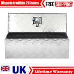 33 Liters Trailer Truck Aluminium Lockable Tool Box Chest Locker Storage 2 Keys