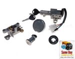 Ignition, Seat Lock & Fuel Cap Set for Kymco Agility 50 / 125 – 2 Keys