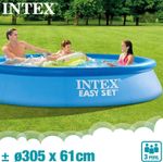 INTEX Pool Set 10x24ft Easy Set Swimming Pool W Filter Pump