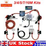 Split Charge Relay Kit Starter Battery Charger to Leisure Battery For Camper Van