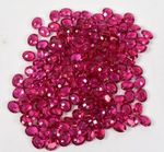 Crafting, Jewellery Making, Oval, Rose Gems 50g