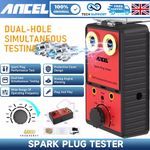 Adjustable Dual Hole Car Spark Plug Tester Detector Ignition Diagnostic Tool