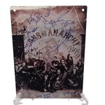 Sons of Anarchy Metal Plaque - Cast Signed x18 - Rare Collector's Item - Mint