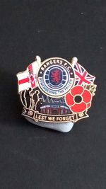 Rangers Poppy Pin Badge 