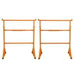 Trestle Stand x 2 Heavy Duty Builders Trestles Twin Pack Portable