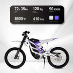 79 bike falcon pro Off-Road Motorbike Dirt Bike 72V 35AH 56MPH 10KW