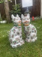 A Pair of Large Antique Japanese Imari Cat Meiji Period. Excellent Condition #2
