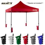 SET OF 4 BULHAWK® HEAVY DUTY POP UP GAZEBO LEG SUPPORTS FOOT WEIGHTS SAND BAGS