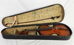 ANTIQUE  VIOLIN & CASE - 3/4 SIZE - Vintage Violin