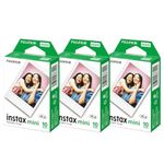 Instax Fujifilm Instant Camera Film for Instax Mini (1 pack of 10 sheets x 3)