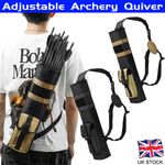 Outdoor Oxford Cloth Arrow Bag Open-Top Arrow Quiver Arrow Holder Bag Adjustable