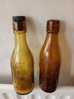 Two Nice Amber Sheffield Halfs Revett And Co.Thomas Reason Pond Street