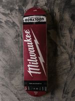 Milwaukee x Uggly&Co Red Skateboard Deck-Motorcycles-Isle of Man,Michael Dunlop