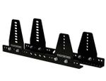 Car Seat Sub Frame Alloy Side Mount Brackets Race Rally Corbeau Sparco Atech