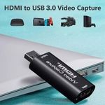 Mini HD 1080P HDMI to USB 3.0 Video Capture Card for Live Streaming & Game Re