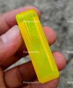 Large Neon Yellow Fire Opal 80+ Ct. Australian Baguette Cut Loose Gemstone