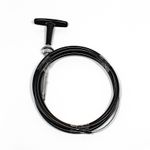 Engine Pull to Stop Fuel Cut Off Cable Wire Universal Tractor Plant Digger 1.5m
