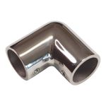 Tubular Elbow Fitting 90 Degree Polished Stainless Steel to fit 22mm & 25mm Tube
