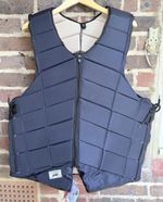JS Riders Horse Riding Body Armour Protection Level 3 XXL Navy Brand New