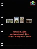 $3.50 Scott Value - 2002 TANZANIA Archaeology Landmarks Africa CV MNH NH UMM