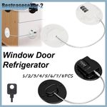 1-8PCS Refrigerator Lock Combination Coded Fridge Lock Freezer Child Safety Door