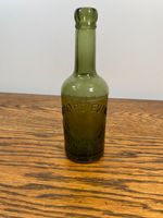 ANTIQUE RICHARD EVANS LLANFYLLIN POWYS MINERAL WATER BOTTLE