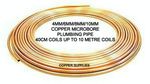 copper micro bore pipe/tube4mm/6mm/8mm/10mm plumbing/lpg oil/brass compression