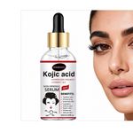 Skin Brightening Face Serum with Kojic Acid, Collagen, Glutathione & Vitamin E