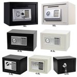 High Security Electronic Secure Digital Steel Safe Home Office Money Safety Box