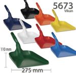 Vikan 5673n Hand Shovel 550mm Hygienic Plastic Dustpan Scoop - 7 Colours